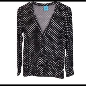 Black and white cardigan (small)